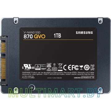 SSD диск Samsung 870 QVO 1TB (MZ-77Q1T0BW) картинка 2